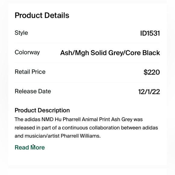 $220 No Box Size 7.5-12 adidas NMD Human Race x Pharrell Hu NMD Leopard ID1531 - Picture 3 of 12